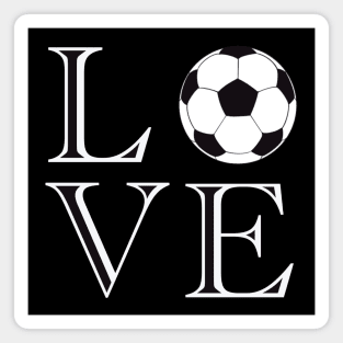 Soccer Love for the game of futbol aka soccer Magnet